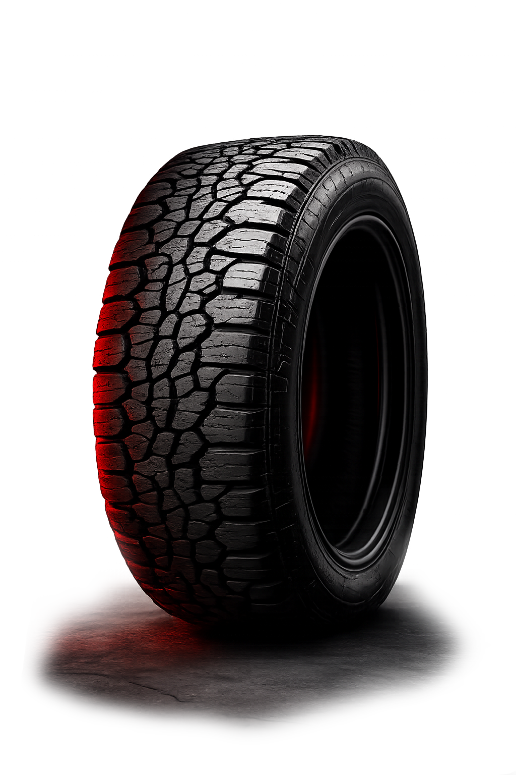 Close-up tyre tread detail, Premier Tyres stock